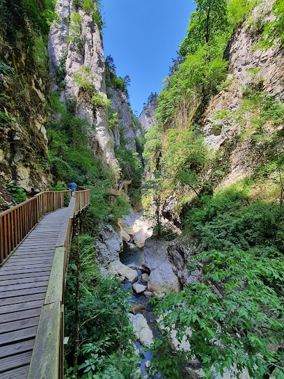 Horna kanyonu yürüyüş başlangıç noktası