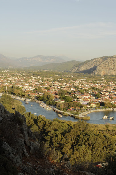 View to Dalyan. Hiking destination