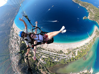 Yamaç paraşütü tekne turu safari paragliding boat trip scuba diving